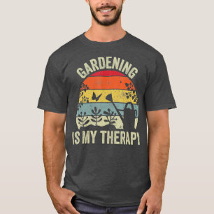 Camiseta Jardinagem é minha terapêutica Retro Jardineiros G