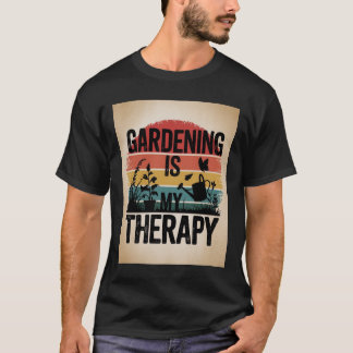 Camiseta Jardinagem É Minha Terapia