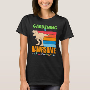 Camiseta Jardinagem é um jardineiro incrível Dinossauros Me