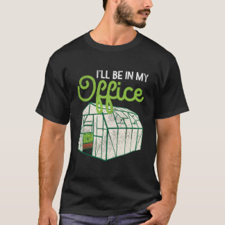 Camiseta Jardinagem em Estufa Plantas de Jardim