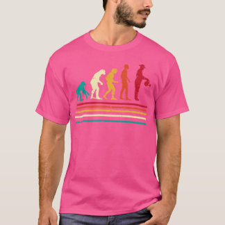Camiseta Jardinagem Evolução Humana Retro Amante de Plantas