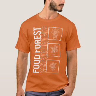 Camiseta Jardinagem Floresta Comestível Jardim Planta Jardi