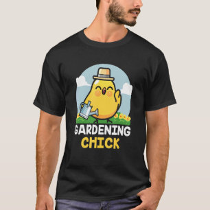 Camiseta Jardinagem Fofo Doce Passatempo Plantas Animais da