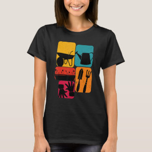 Camiseta Jardinagem jardineiro Design Retro