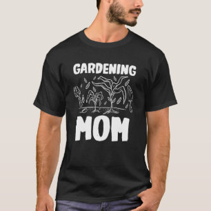 Camiseta Jardinagem Mãe, Cute Hobby Gardener Outfit for Mot