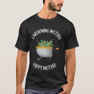 Camiseta Jardinagem Mãe Feliz Dia das Mães Planta Mamãe Ga