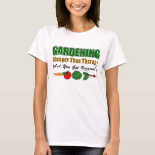 Camiseta Jardinagem mais barata do que a terapia