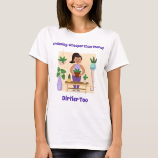 Camiseta Jardinagem: Mais barata que a Terapia