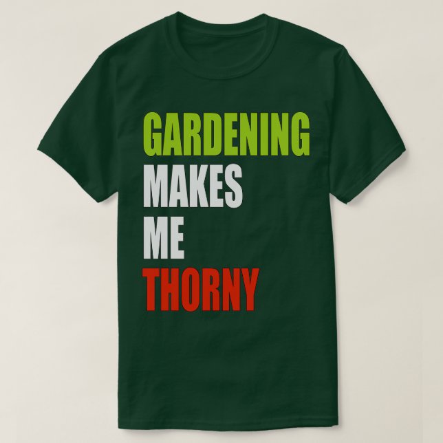 Camiseta Jardinagem Me Torna Espórnio (Frente do Design)