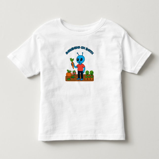 Camiseta Jardinagem na Terra (Frente)