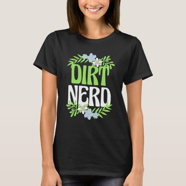 Camiseta Jardinagem Nerd de Design de Jardinagem de  de Suj (Frente)