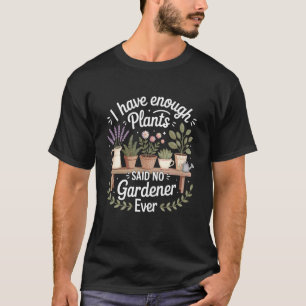 Camiseta Jardinagem Paisagismo Jardineiro e Amante de Plant