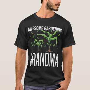Camiseta Jardinagem Para Avó Gardener Vovó Garden Avó