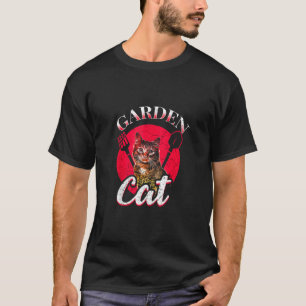 Camiseta Jardinagem Plantar Flores Jardineiro Jardim Gato