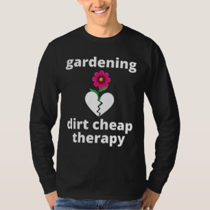 Camiseta Jardinagem Terapêutica Barata Jardinagem Amor