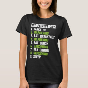 Camiseta Jardinagem Todos os Dias