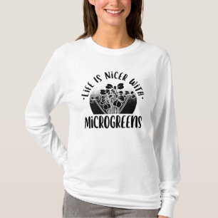 Camiseta Jardinagem - Vida com Microgreens