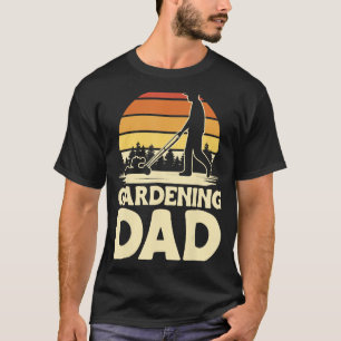 Camiseta Jardinagem Vintage Jardineiro Pai Jardinagem Pai
