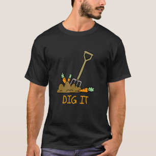 Camiseta Jardinagemagricultura Cenouras & Solo Cave-o