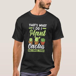 Camiseta Jardineira de Cacto Feminino Suculento