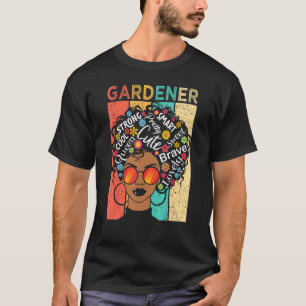 Camiseta Jardineira Mulher Negra Tem Penteado Afro História
