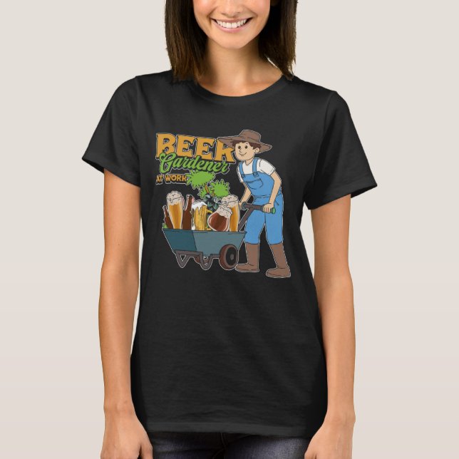 Camiseta Jardineiras Flores de Cerveja (Frente)