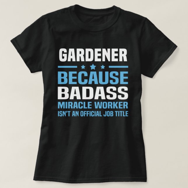 Camiseta Jardineiro (Frente do Design)