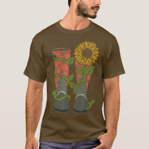 Camiseta Jardineiro Arranja Florista Presente Flor Amarelo