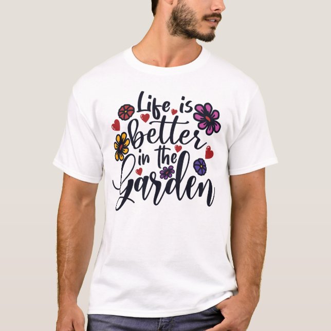 Camiseta Jardineiro Botânico do Jardim Botânico do Jardim d (Frente)