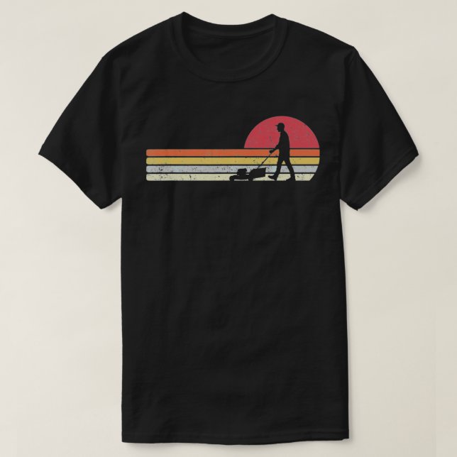 Camiseta Jardineiro, Cabeça De Camada, Estilo De Retrô (Frente do Design)