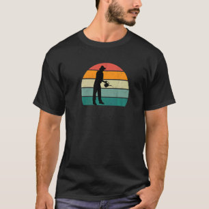 Camiseta Jardineiro Cortando Gramado Flores Árvores Arbusto