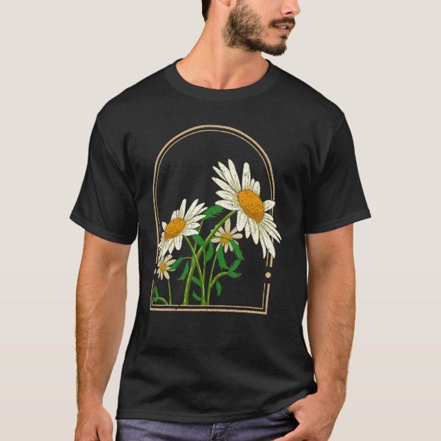 Camiseta Jardineiro de Flores de Margarida Jardim Botânico  (Frente)