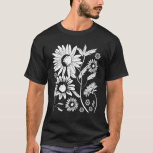 Camiseta Jardineiro de Plantas Margaridas Flor Flora Nature