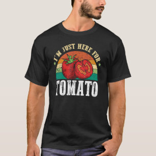 Camiseta Jardineiro de Vintagem à Base de Usina de Tomato