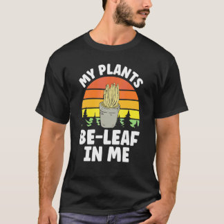 Camiseta Jardineiro Entusiasta de Jardim Minhas Plantas Ten