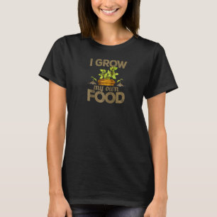 Camiseta Jardineiro Eu Cultivo Minha Própria Comida Jardina