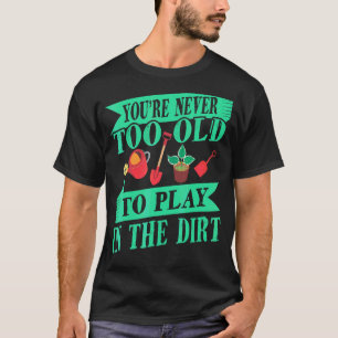 Camiseta Jardineiro Florista Horticultor Jardinagem Idosos
