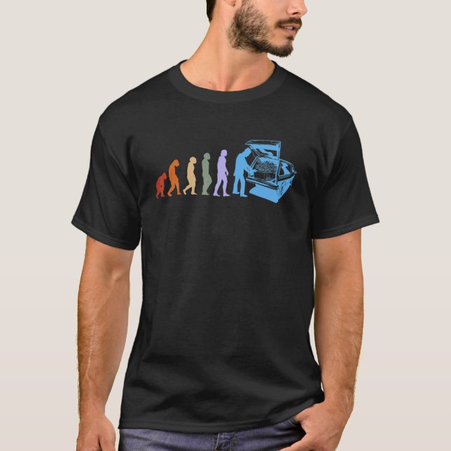 Camiseta Jardineiro Funerário de Cemitério Funeral de Cemit (Frente)