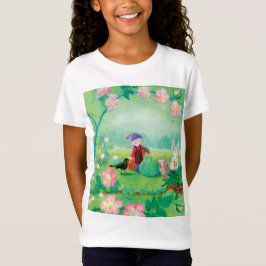 Camiseta Jardineiro Gnomo, Blackbird, Hedgehog e Coelho Bra