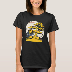 Camiseta Jardineiro japonês Cultura budista japonesa Bonsai