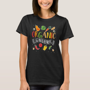 Camiseta Jardineiro Orgânico Planta Plantas Legumes Jardina