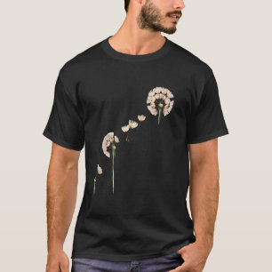 Camiseta Jardineiro Positividade Dente-de-leão Dentes-de-le