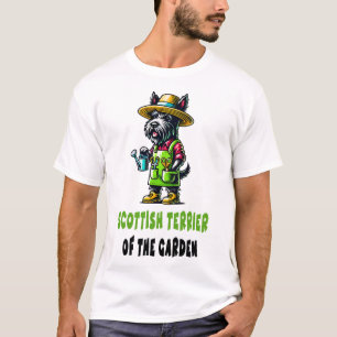 Camiseta Jardineiro Terrier Escocês