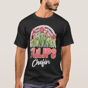 Camiseta Jardineiro TULIPAS CHEFIN Tulipas Jardim Tulipas E