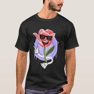 Camiseta Jardineiro TULIPAS Jardim Tulipas Primavera Tulipa
