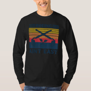 Camiseta Jardineiro Vintage do Fazendeiro Não Fácil