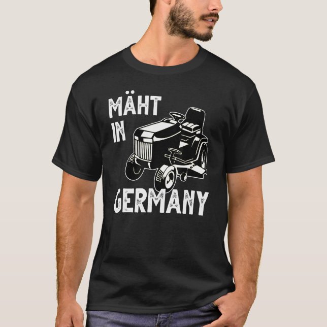 Camiseta Jardineiros De Trator Na Alemanha (Frente)