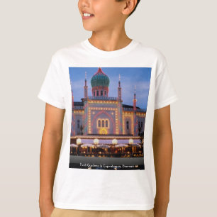 Camiseta Jardins de Tivoli em Copenhaga, Dinamarca