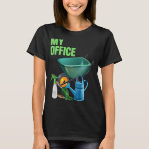 Camiseta Jardins Jardineiros do Meu Escritório Planti