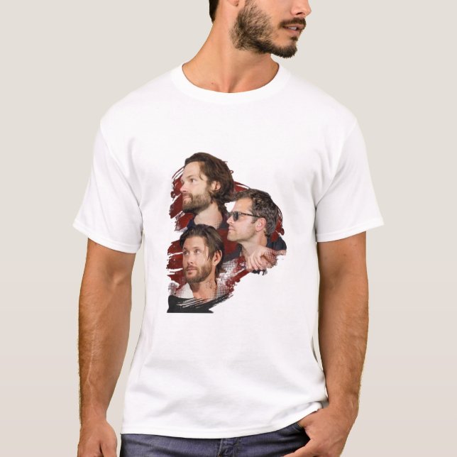 Camiseta "JARED, JENSEN, MISHA 2025" (Frente)